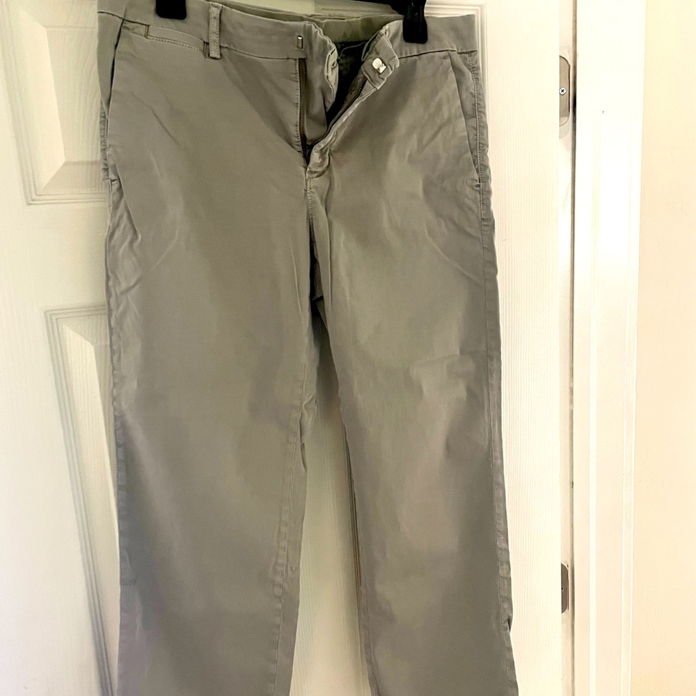 Banana Republic Grey cropped pants